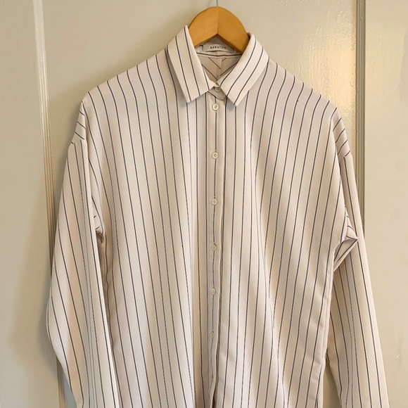 Babaton Striped Blouse - Picture 1 of 3